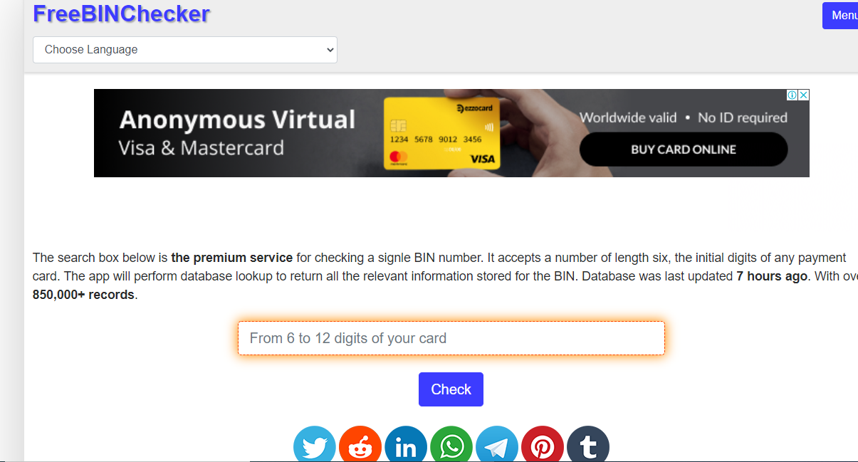 fake name generator credit card validator
