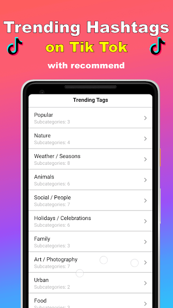App To Get Popular Hashtags For TikTok