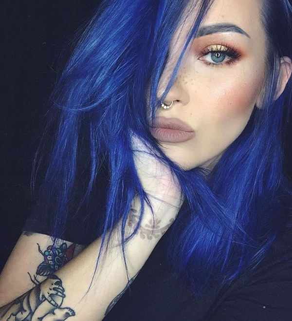 Blue Hair Color Inspirations for Today's Fashion-Forward Ladies