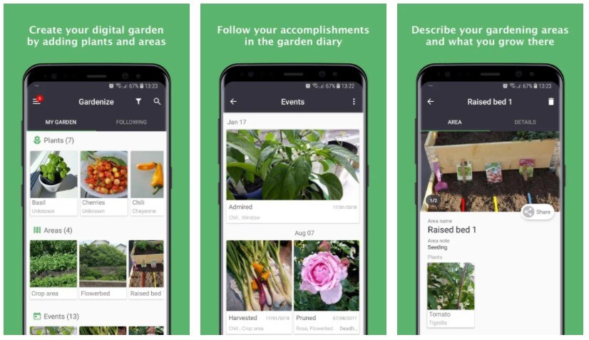Best Gardening Apps: Gardenize