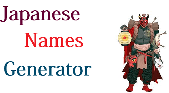 Japanese Names Generator