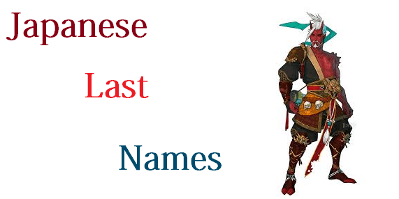 Japanese Last Names