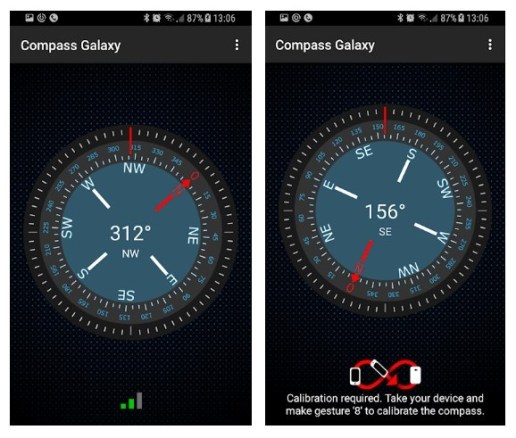 Best Compass Apps for Android: Compass Galaxy