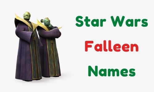 Star Wars Falleen Names