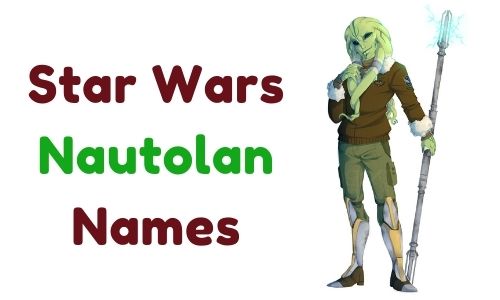 Star Wars Nautolan Names