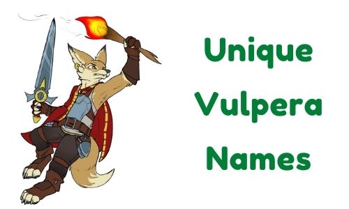 Unique Vulpera Names