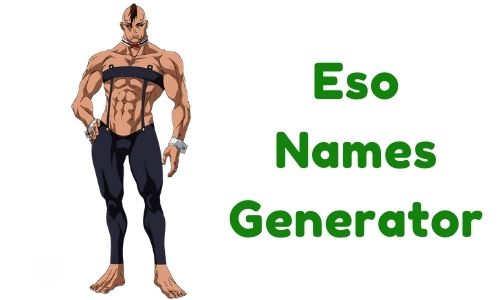 Eso Names Generator