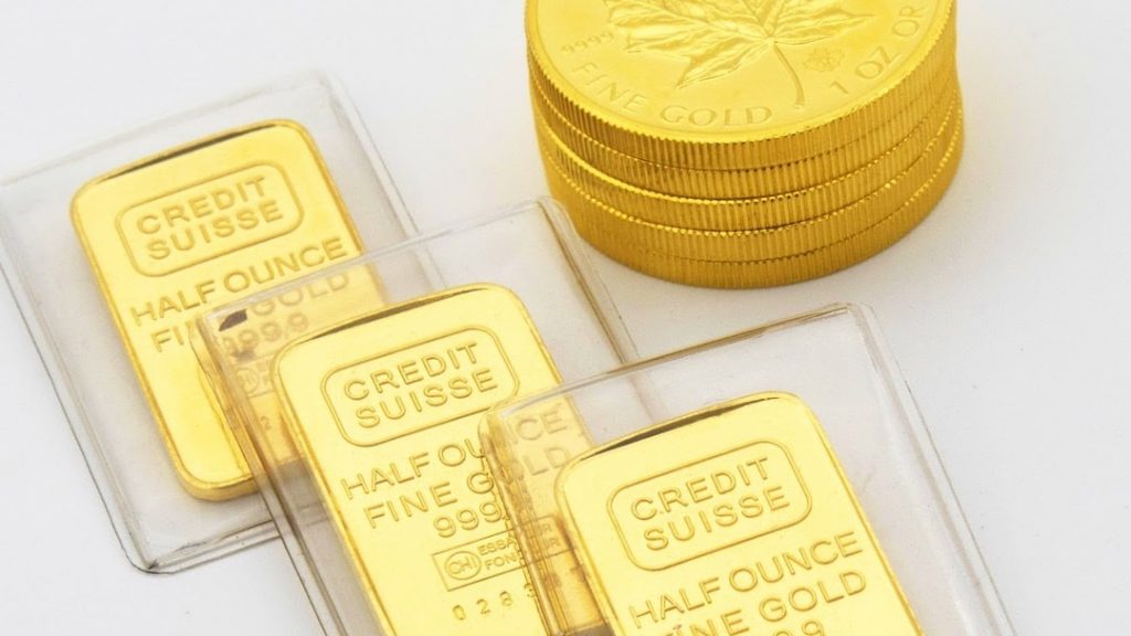Ounces of Gold Bullion