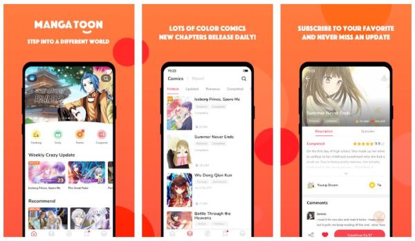 Best Manga Apps for Android: MangaToon