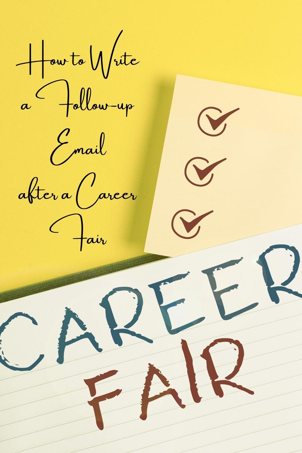 How to Write a Great Follow-up Email after a Career Fair (1)