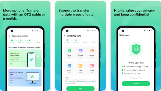 App For Transferring WhatsApp Data From One Phone To Another
