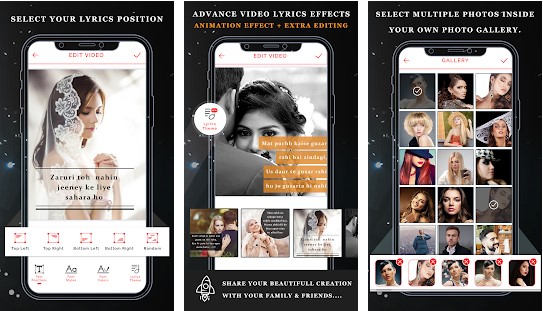 App For Creating Lyrical Videos With Photos