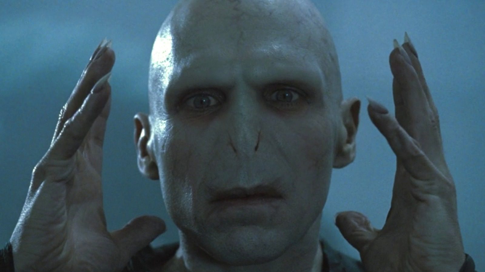 Harry Potter's Ralph Fiennes Rocked Tights And Garter Belts Under Voldemort's Robes