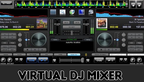 Virtual DJ Music Mixer Player