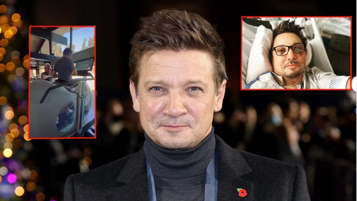 Jeremy Renner posts a video of him walking again after his snow plow accident